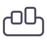 Objects On Phone SVG Icon